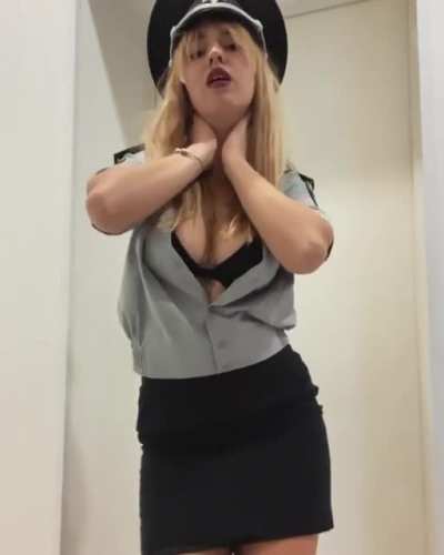 Want her to arrest you? 👮🏼‍♀️