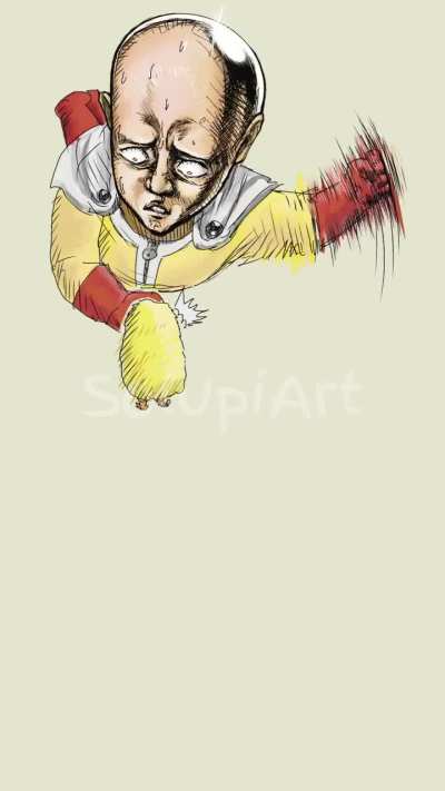 One Punch Baby (credit @solupiart)
