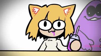 Neco Arc Tries Grimace Shake...