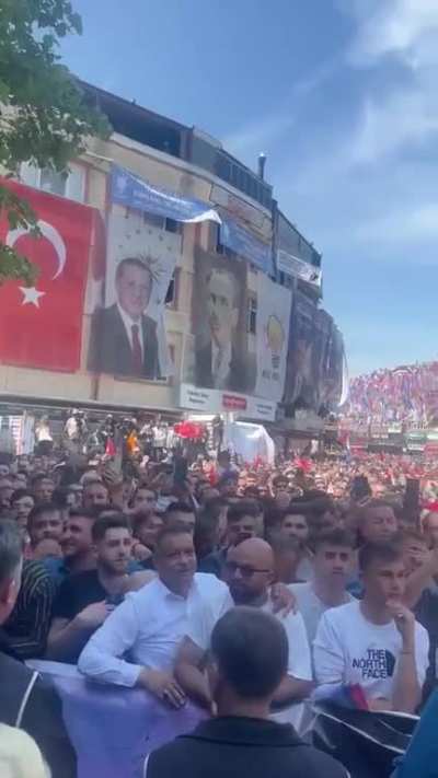 Erdoğan'ın mitinginden: 