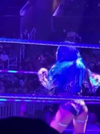 Sasha Banks in her new ring attire