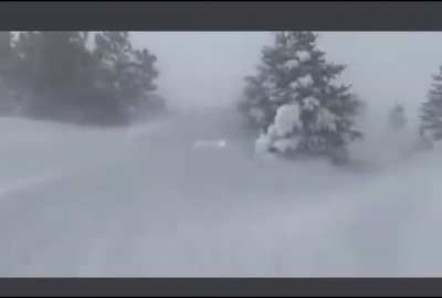 Ground Blizzard in Western North Dakota -50F Wind Chills (Sound On)