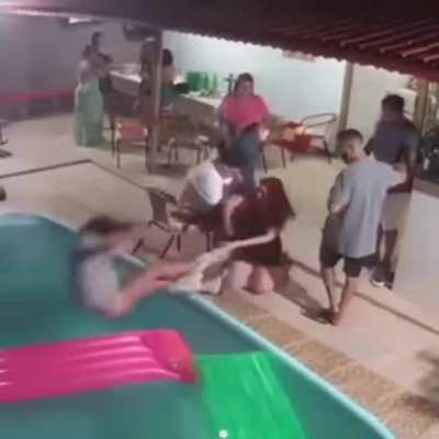 She trips she falls