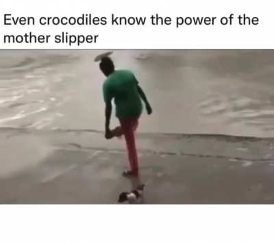 Power of the mother slipper
