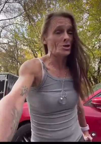 I’m telling the kids this is Steven Tyler, seems she took just enough lol.