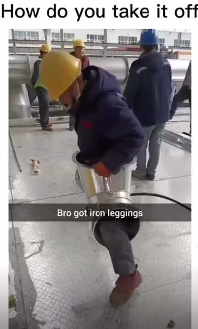 Nobody tell OSHA