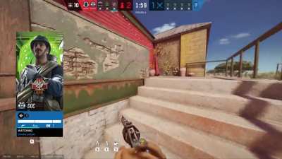 I'm not 100% but I think the Doc on my team was cheating.