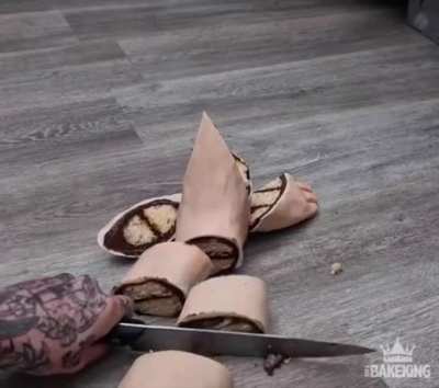 Foot cake tastes like foot?