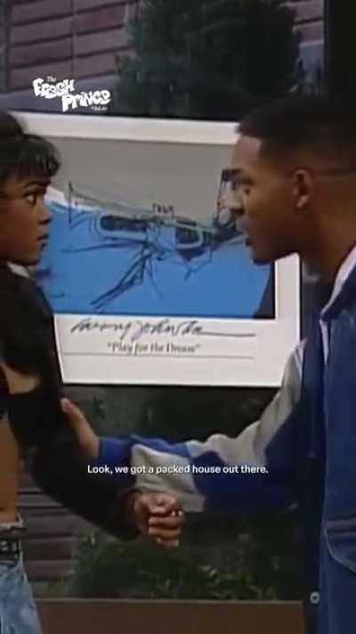 Reminder never to ask Will for a pep talk.