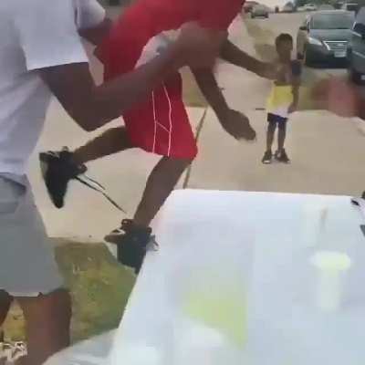 he just wanted to sell lemonade