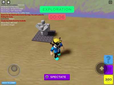 Found in on a small island behind the Waiting area in Murder Island 2