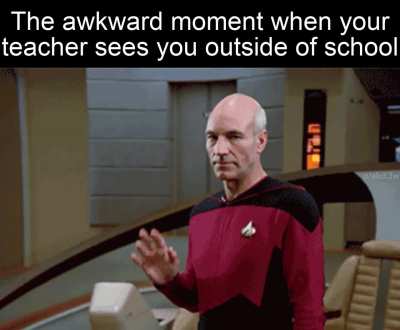 Awkward...