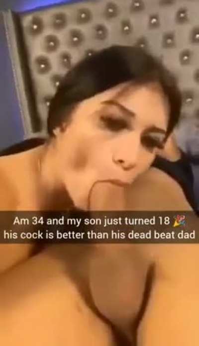 Son's cock is better than husbnd