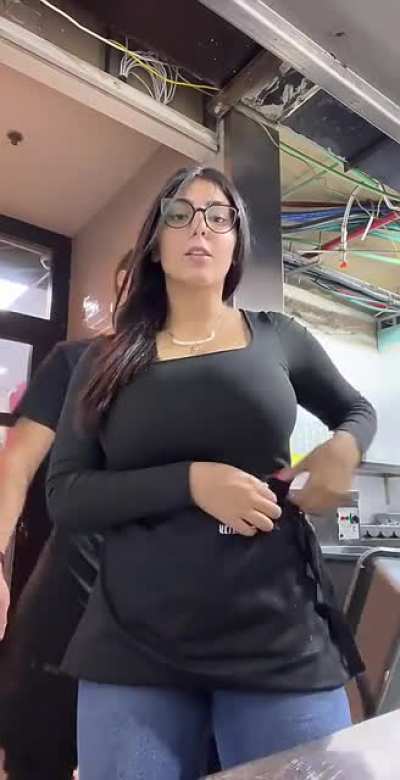 Adjusting her ratio