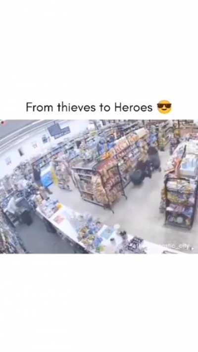 Thieves to heroes