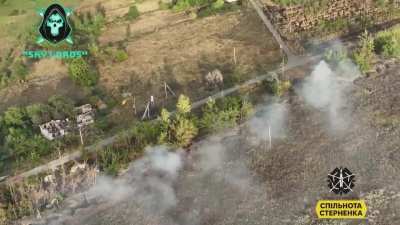 Footage by the Ukrainian 