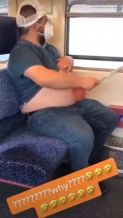 Can anyone tell me what this guy is doing is bit weird you ask me
