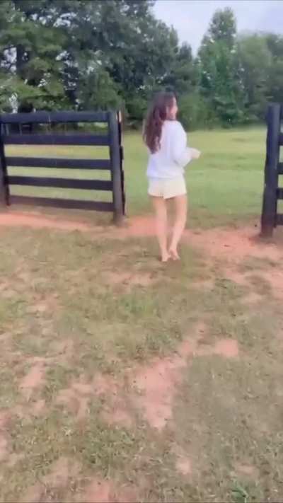 On the farm