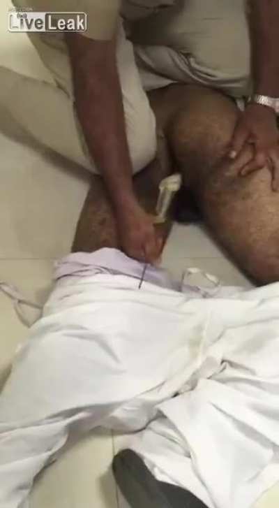 Sikh man tries smuggling coke through rear end