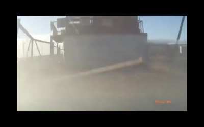 Russia: Car crash on dry road