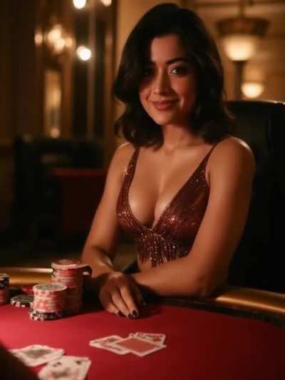 Rashmika in casino - 1