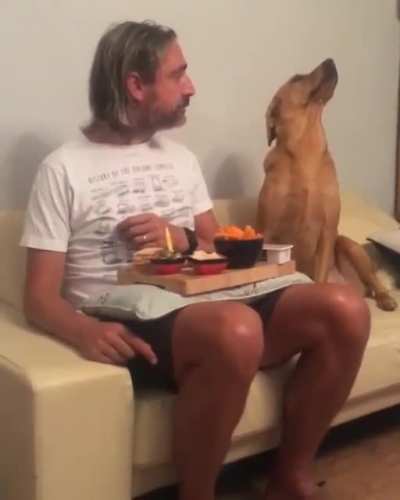 Told you I am not at all interested in all that food.
