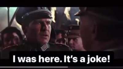 You're a fuckin Nazi?!?!?