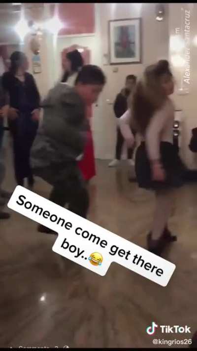 That confidence. Those moves.