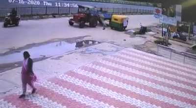 Never seen or heard such kind of accident