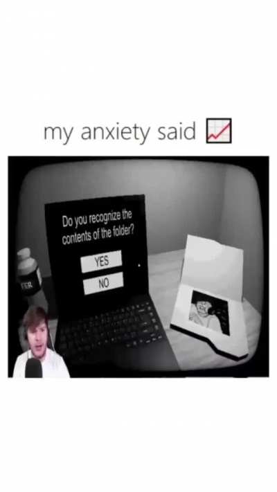 You can hear him get more and more scared