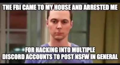 Sheldon posts nsfw in general the movie