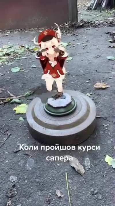 When you’ve been making safe Russian TM-62 landmines for 3 days without sleep, and the energy drinks aren’t working anymore.