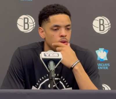 Josh Minott on his first Nets vs. Knicks matchup