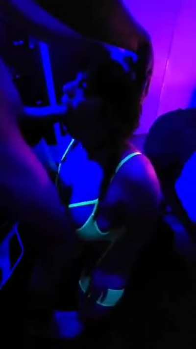 Daddy's pet in neon