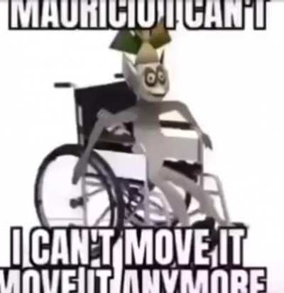 No mo move it move it :,(