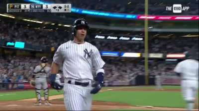 [Highlight] [Highlight] Harrison Bader gets his 2nd hit of the day, a 2-run single to give the Yanks a 4-3 lead