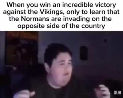 Harold really could not catch a break