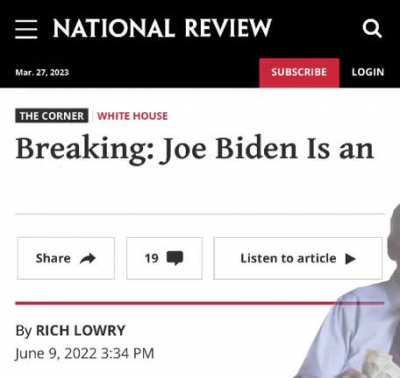 He is Joe.