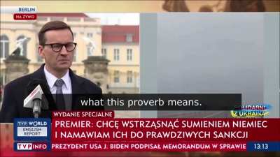 Polish PM in Berlin: 