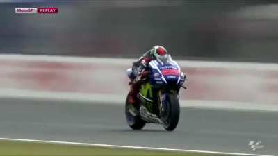 Normal day at the MotoGP