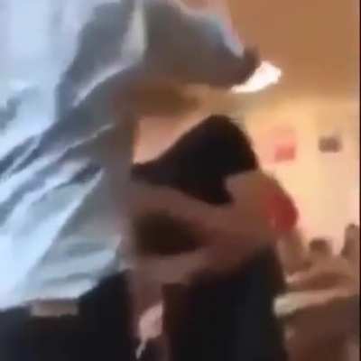 Girl confronts guy in class then altercation happens