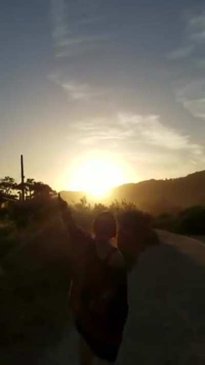 sunset joy