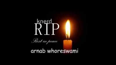 Arnab gone wild!