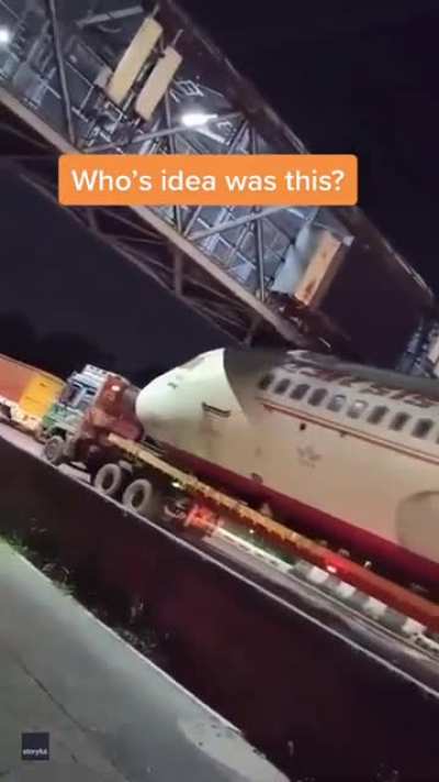 The truckdriver didn't care