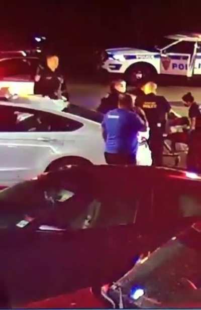 footage of lil tjay being put in the ambulance after being shot