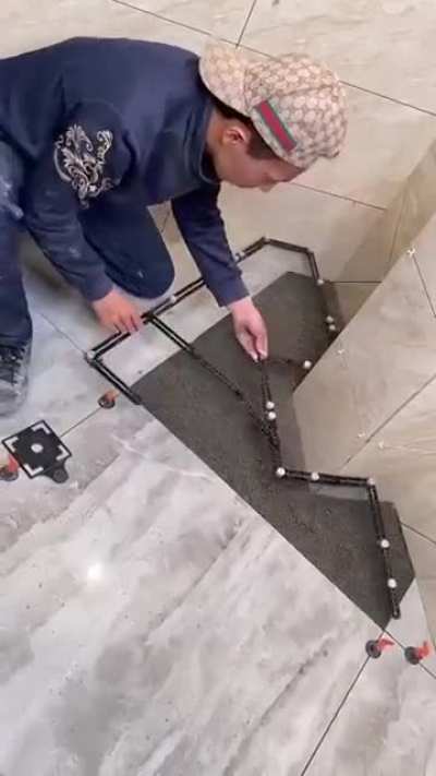 Contour Gauge with Lock - Angle Measuring Ruler with Opening Locator