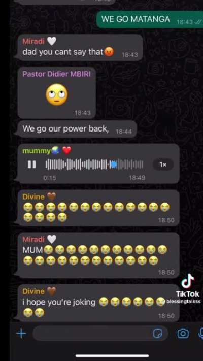 But why did she record that?
