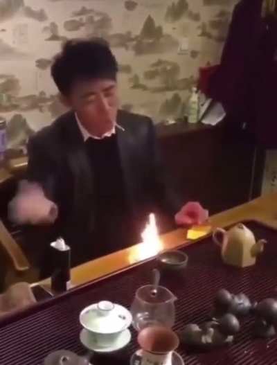 How to light a cigarette