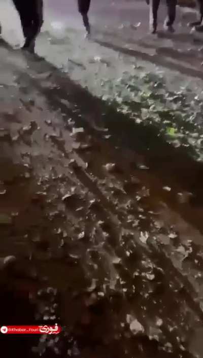 Detailed footage of destruction in Tehran following the Israel attack