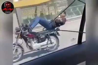 Using your phone while driving and not paying attention on road